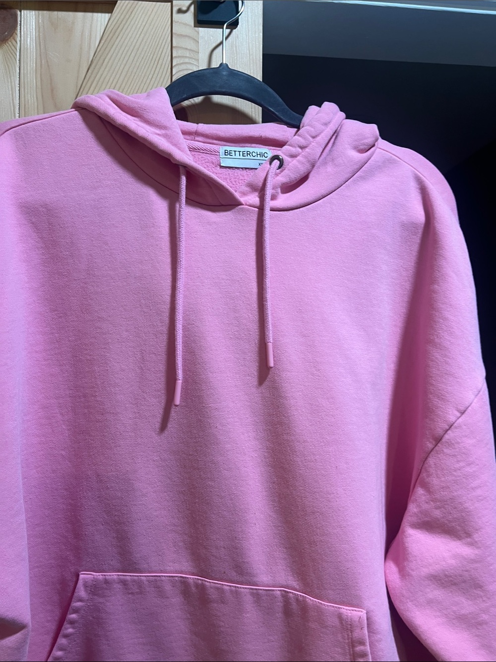 Better chic brand Pink Hooded Women's hoodie Xxl